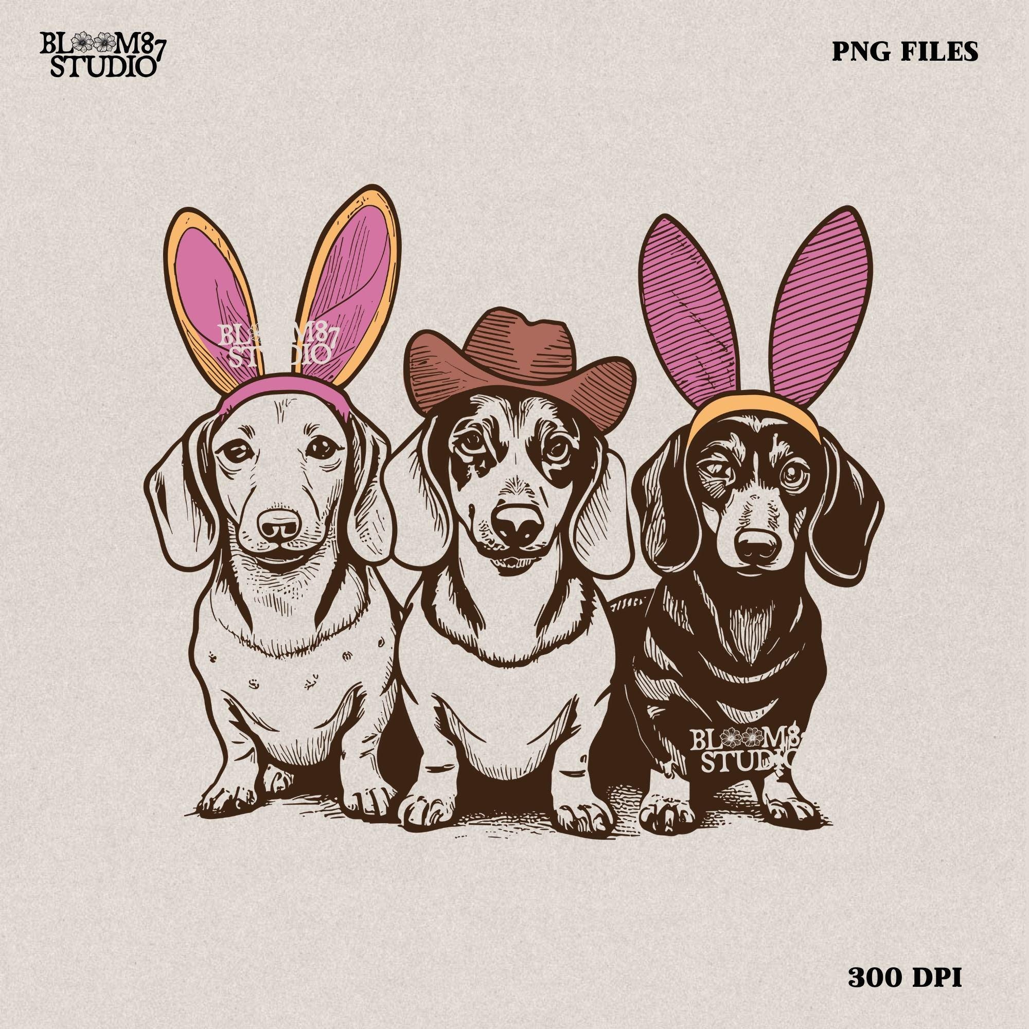 Easter Dachshund PNG, bunny ears dog clipart, cowboy hat puppy design, funny wiener dog sublimation, cute dachshund Easter graphic, dog lovers Easter printable, dachshund shirt design, Easter dog digital download, sausage dog clipart, puppy ears Easter artwork, farmhouse dog printable, Etsy pet lovers gift, rustic dog-themed PNG, dachshund T-shirt sublimation, cute dog mom shirt print, funny pet-themed Easter clipart, adorable dog printable PNG, Easter wiener dog PNG, bunny ears puppy artwork