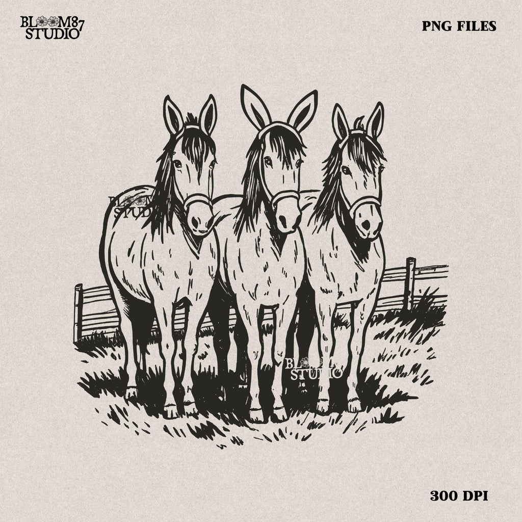 Horse lovers Easter PNG, cowboy country digital design, rustic farm animals sublimation, Etsy horse lovers Easter artwork, donkey farm clipart, Western Easter shirt design, cute pony silhouette, cowboy ranch digital download, farmhouse horse aesthetic, Western rustic donkey PNG, Etsy farm animal T-shirt sublimation, funny country Easter printable, adorable horse lovers clipart, cowboy themed digital file, rustic farmhouse cowboy PNG, country horse Easter digital artwork, Etsy funny farm lovers