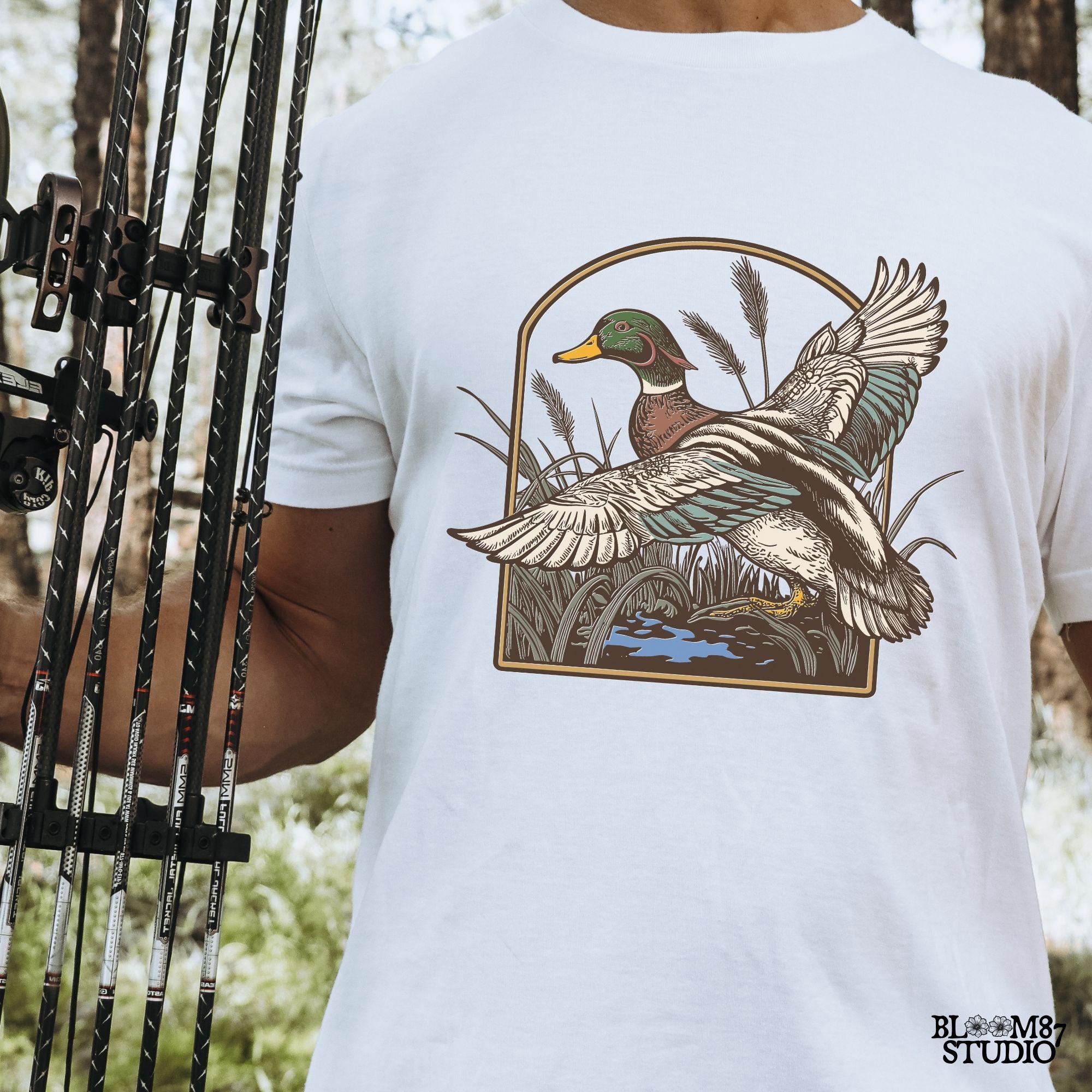 mallard flying illustration, duck marshland art, water bird png file, game bird design, hunting lodge decor png, wild duck flying png, mallard vintage clipart, high-res duck artwork, duck wings open png, flying waterfowl silhouette