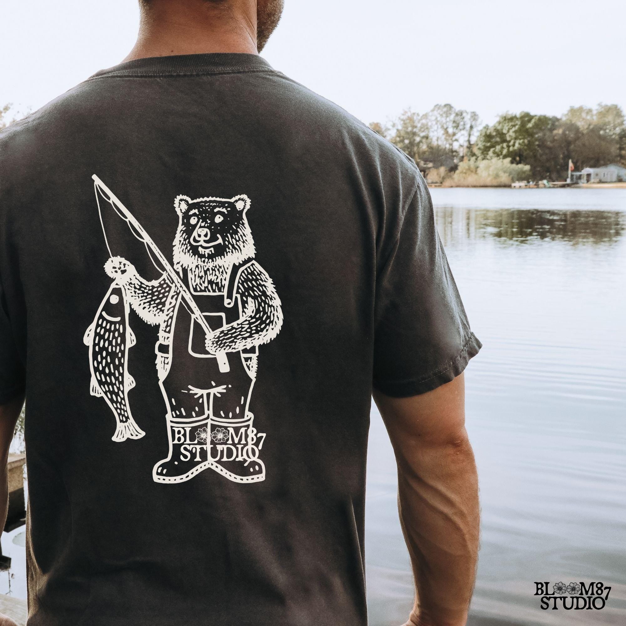 Designed for print-on-demand stores, fishing clubs, and outdoor lifestyle brands, capturing the spirit of the great outdoors.