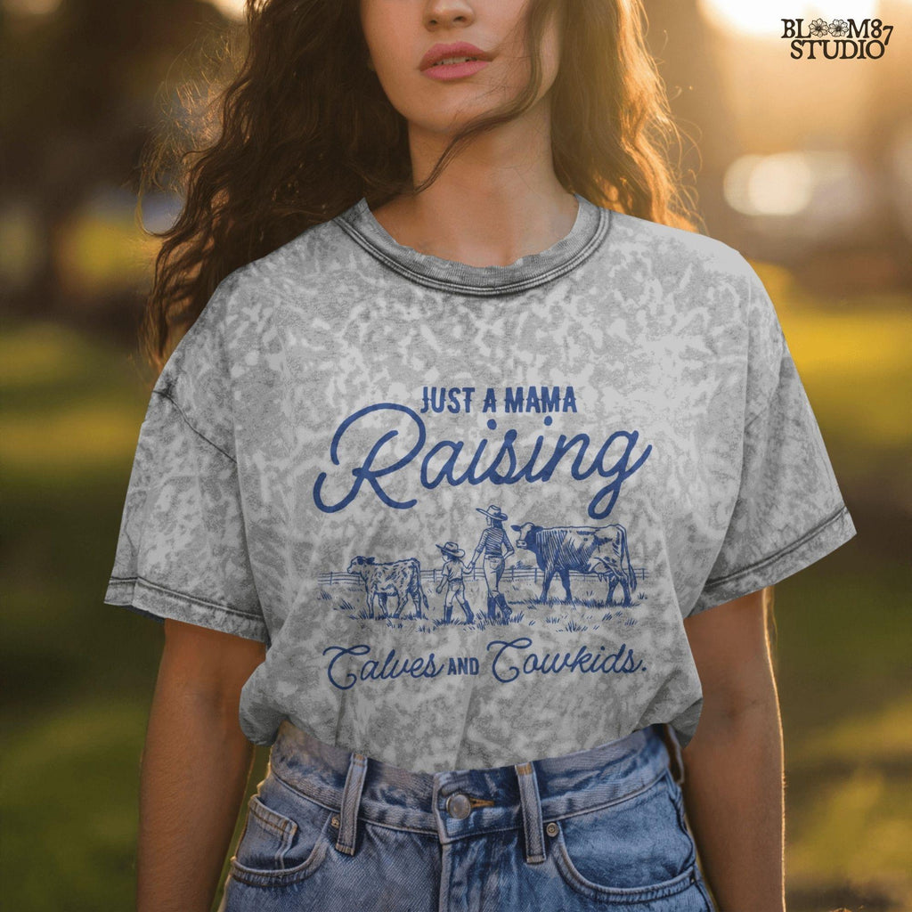 calves and cowkids png, country mama art, western mom digital, cowhand mama design, mom life on the ranch, printable country mama, rustic motherhood file, southern mama shirt, rodeo family art, cow and kid file