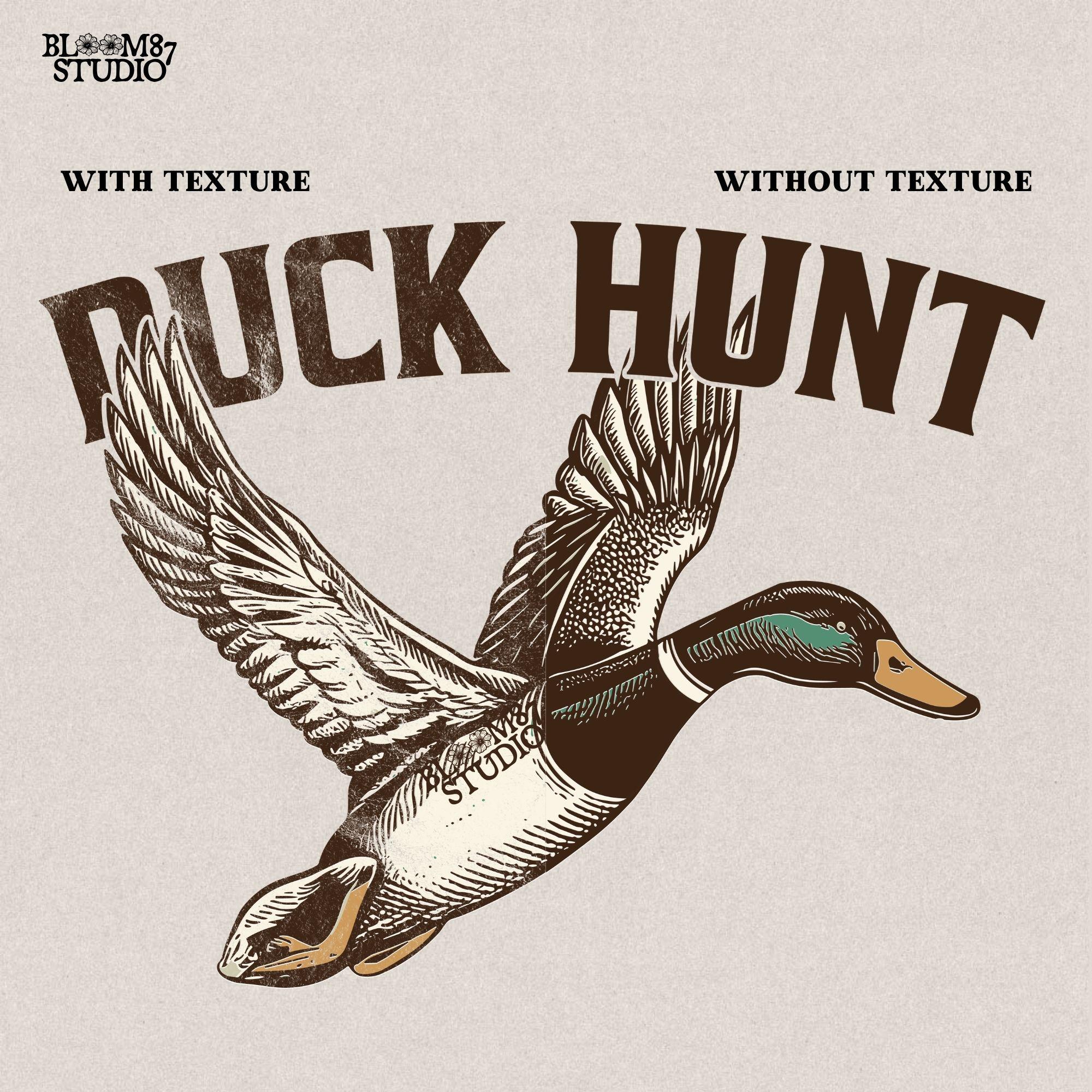 Flying mallard PNG, duck hunting digital art, outdoorsman t-shirt design, waterfowl wings spread file, game bird sublimation PNG, printable duck for lodge decor, mallard bird printable image, classic hunting heritage graphic, nature bird download