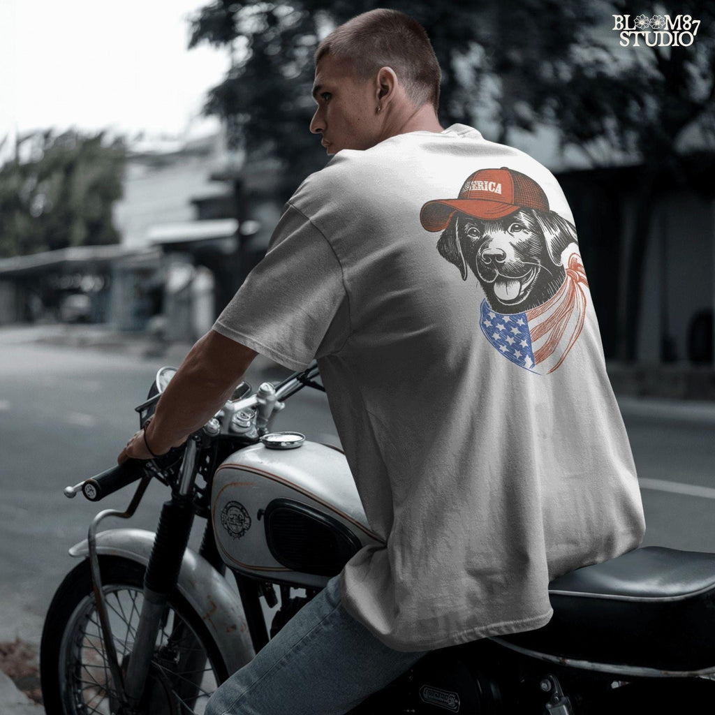 Patriotic Dog PNG, 4th of July Dog Sublimation, ‘Merica Hat Pup PNG, American Flag Bandana Dog Png, Cute USA Dog Png, Independence Day Png