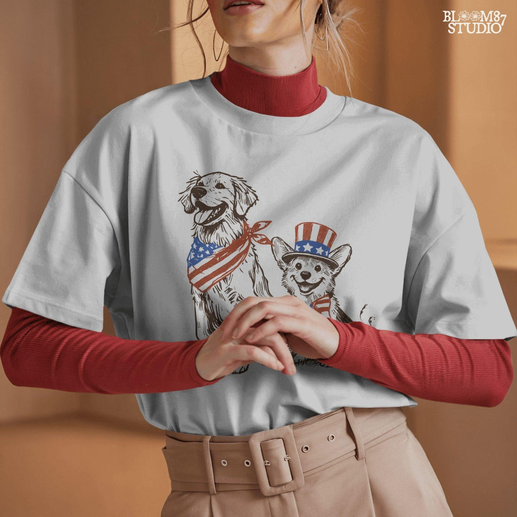 labrador patriotic png, corgi 4th of july dog png, labrador retriever usa design, corgi sublimation file, american flag dog art, independence day corgi png, patriotic labrador clipart, 4th of july dog breeds png, lab and corgi digital art