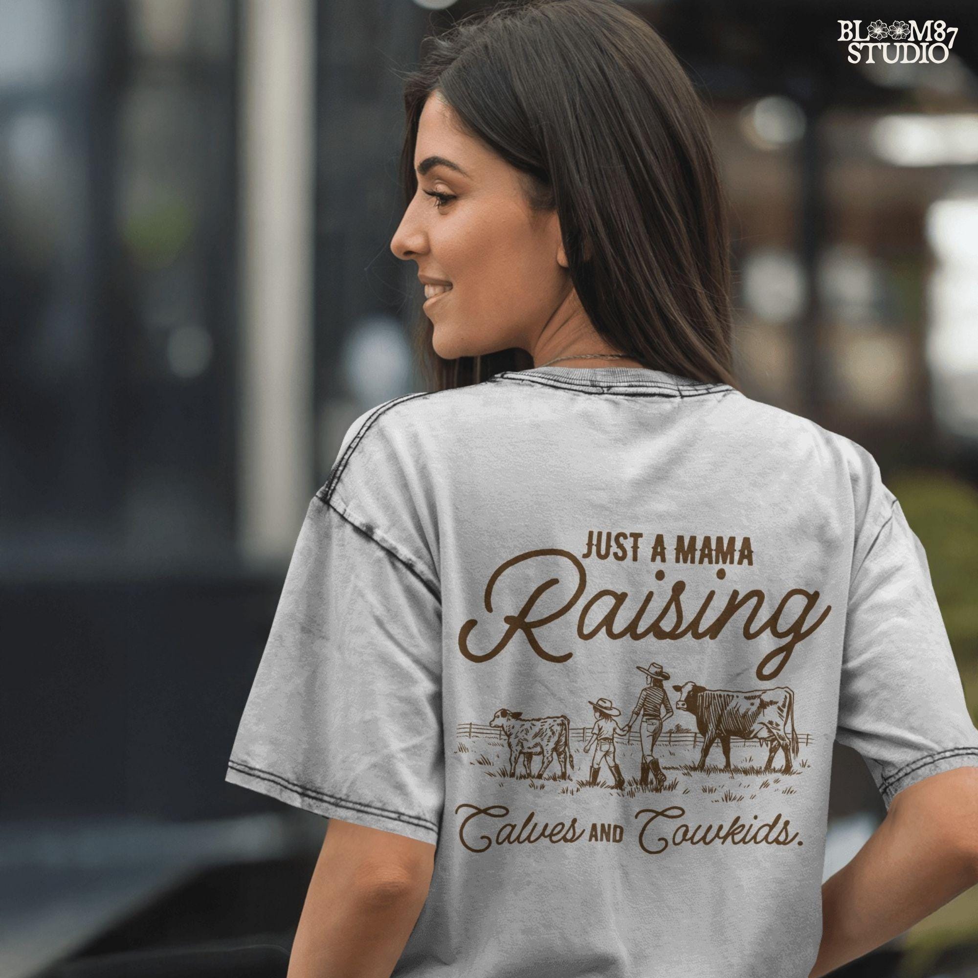 printable ranch mom, just a mama cowgirl design, western sublimation quote, homestead mom design, rural faith mom art, country motherhood png, cowboy kids mom png, digital cow mama quote, mama cow shirt art