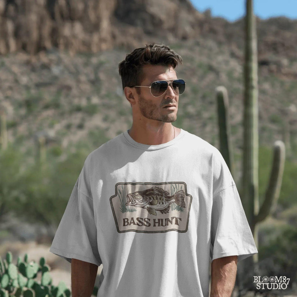 large mouth bass png, bass hunt artwork, digital fish sign png, outdoors club sublimation, country camo printable, fishing team shirt design, bass tournament logo png, sportsman camp sign art, rustic angler design