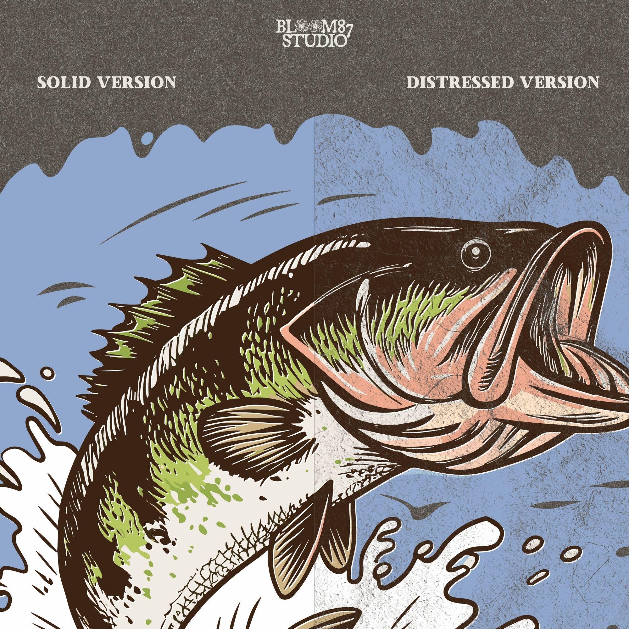 catch of the day png, bold fish clipart, sports fishing png, fish jumping out of water, lake apparel png, wild outdoors shirt, leaping bass printable, vibrant fish png, colorful water splash png, fisherman quote file