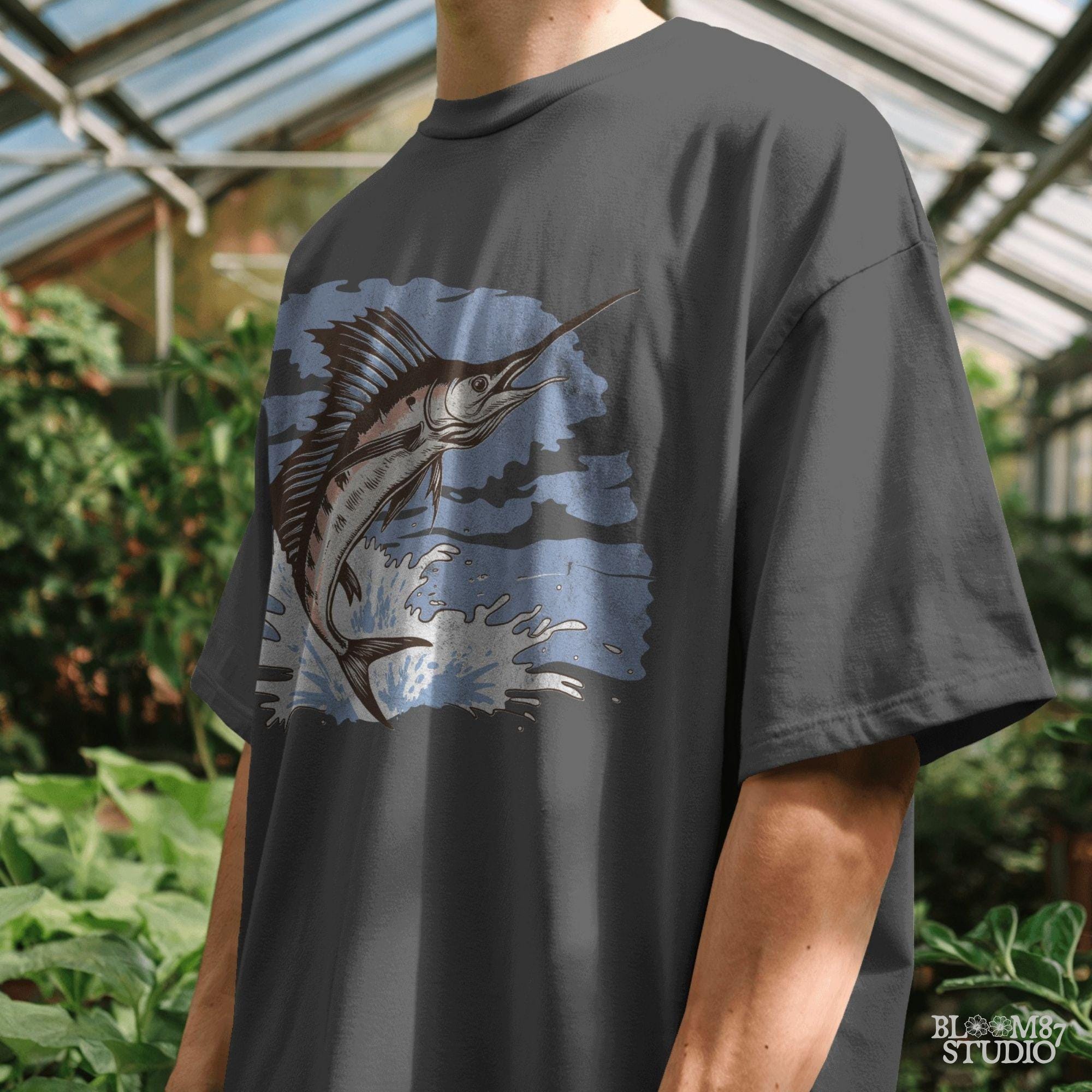 marlin decor png, nautical wall art design, ocean creature sublimation, shirt graphic for fishermen, fishing rod inspired png, summer sport fish art, printable beach shirt design, fisherman’s quote png, splashy water fish clipart