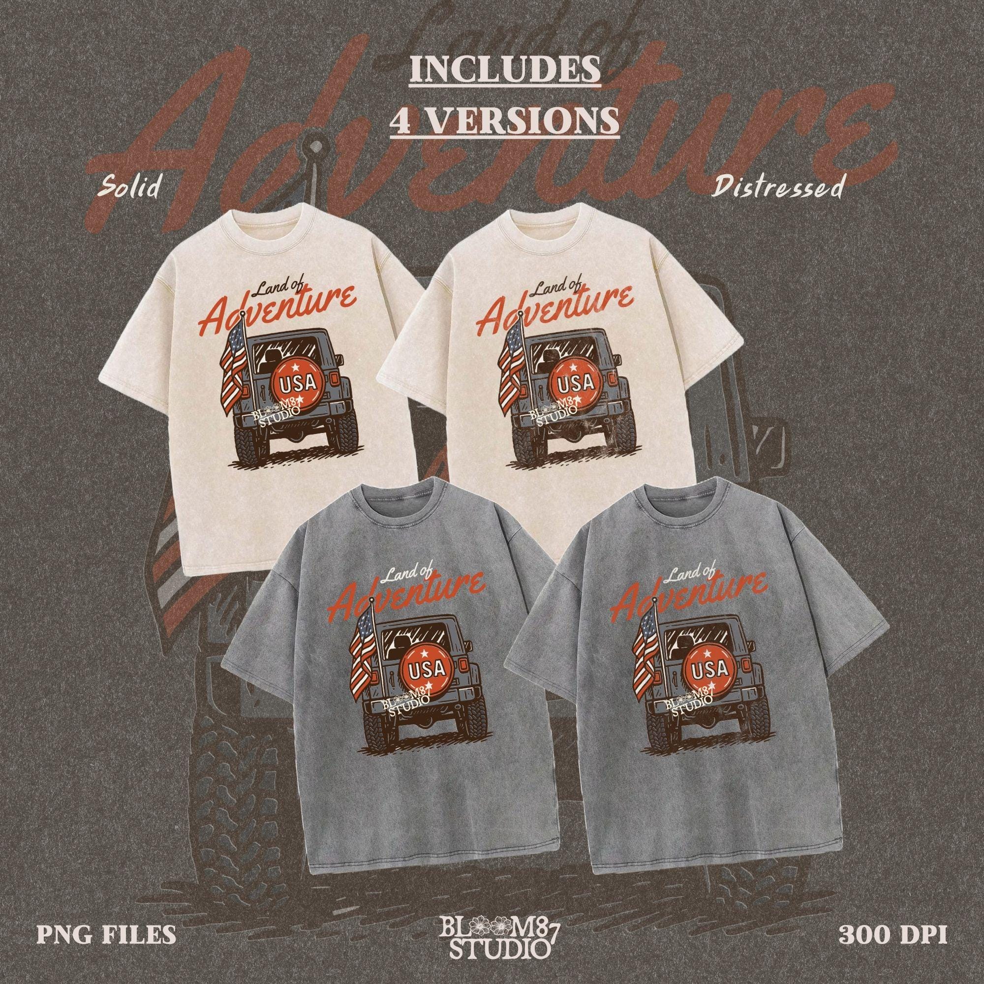 “Illustration of a patriotic Jeep with USA spare tire and American flag, perfect for summer adventure and Fourth of July celebrations.”