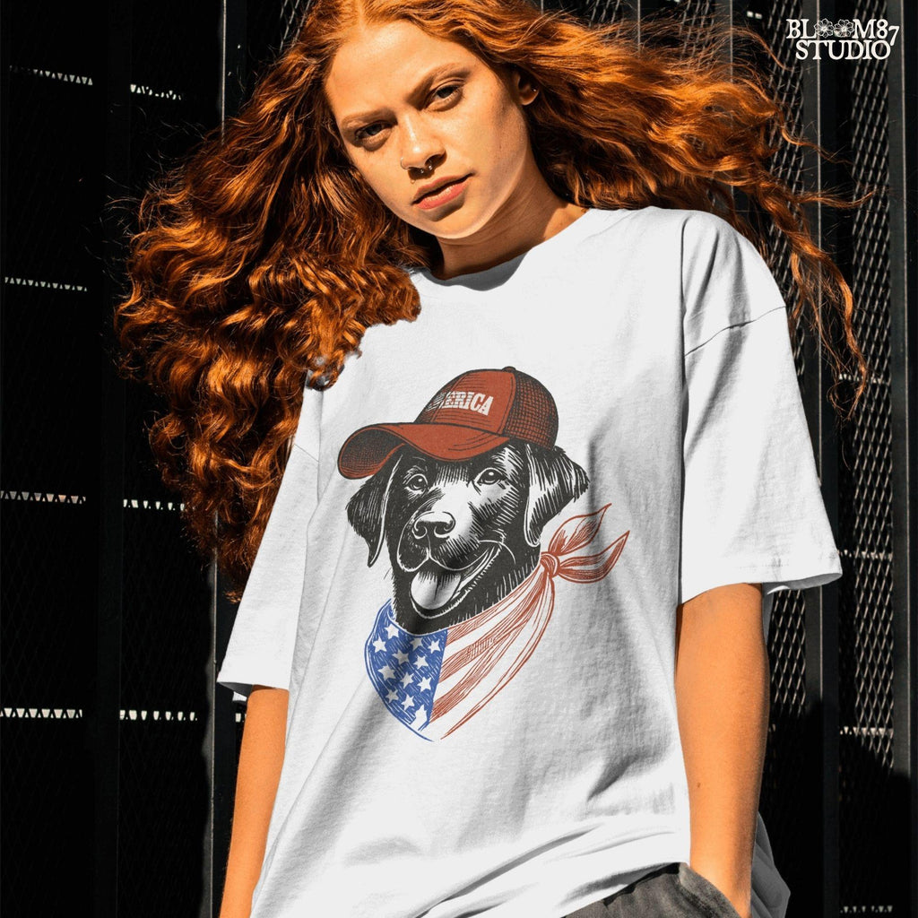 Patriotic Dog PNG, 4th of July Dog Sublimation, ‘Merica Hat Pup PNG, American Flag Bandana Dog Png, Cute USA Dog Png, Independence Day Png