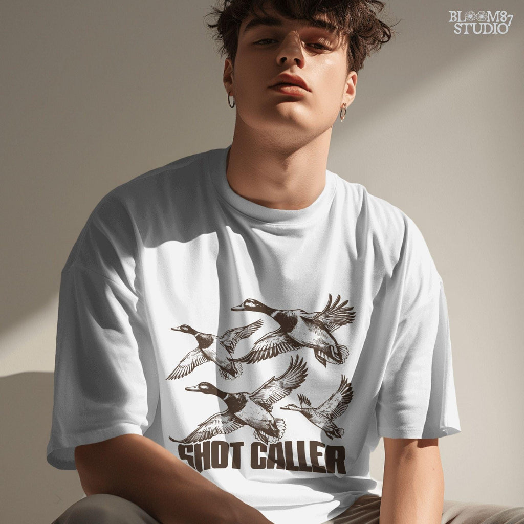 Shot Caller Duck Hunting PNG, Hunting Duck Season PNG, Flying Ducks PNG, Funny Hunting Shirt Png, Waterfowl Hunter Tshirt Sublimation Design