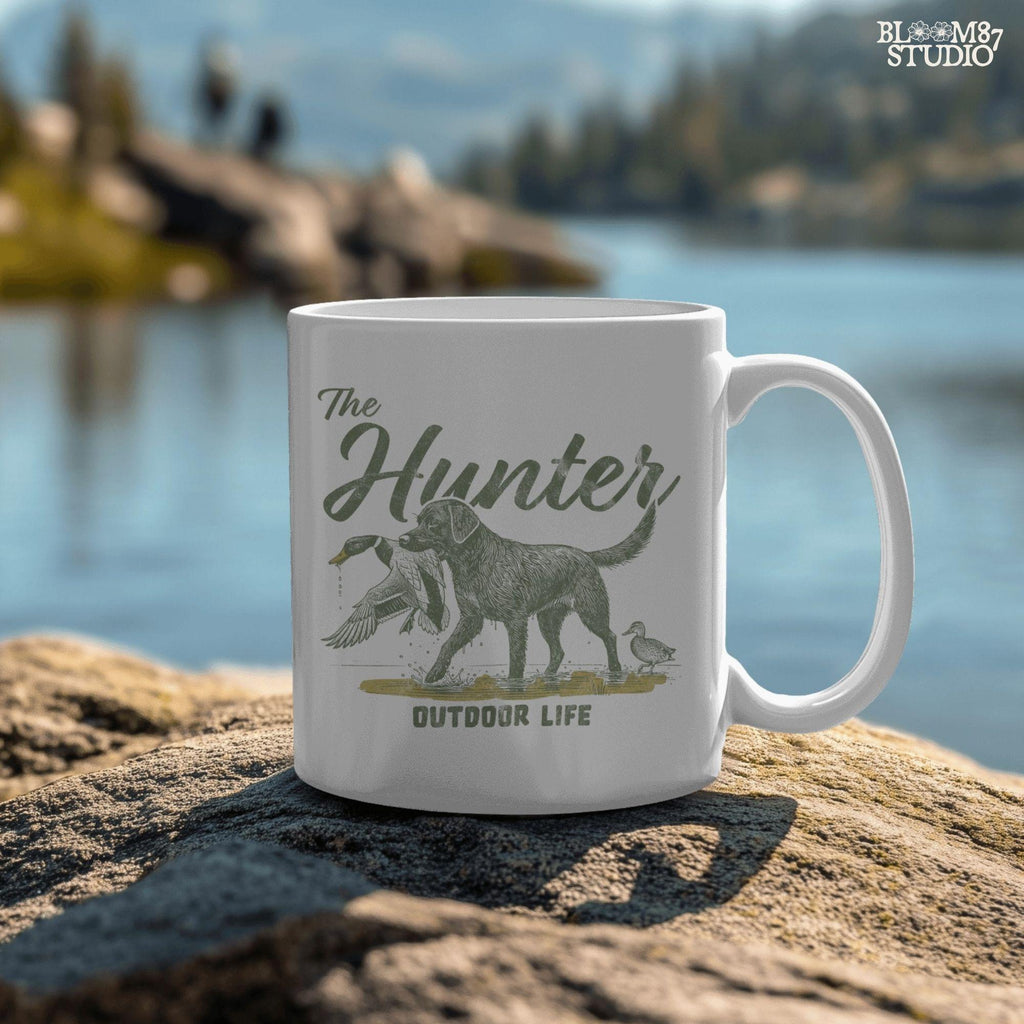 The Hunter PNG, Duck Hunting Dog PNG, Outdoor Life Retriever PNG, Hunting Dog Sublimation Design, Waterfowl Retriever Png, Duck Dog Design