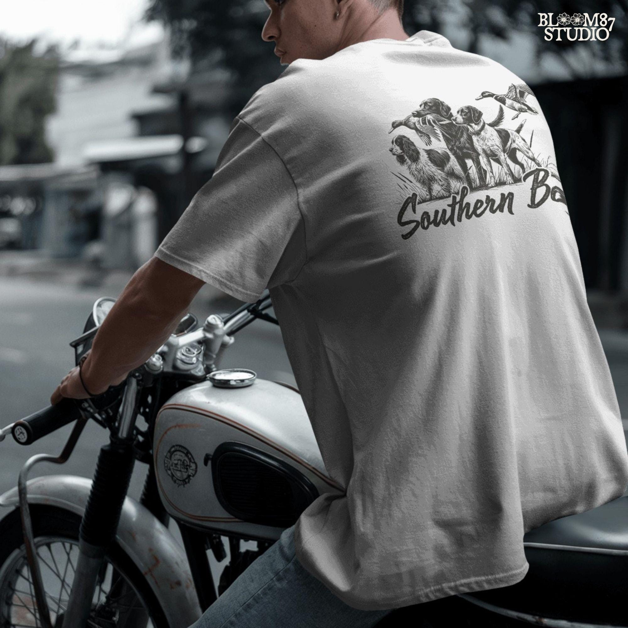 Southern Boy Hunting Dog PNG, Duck Hunting Sublimation Design, Country Boy Shirt PNG, Hunting Retriever Clipart, Rustic Outdoors PNG for Men