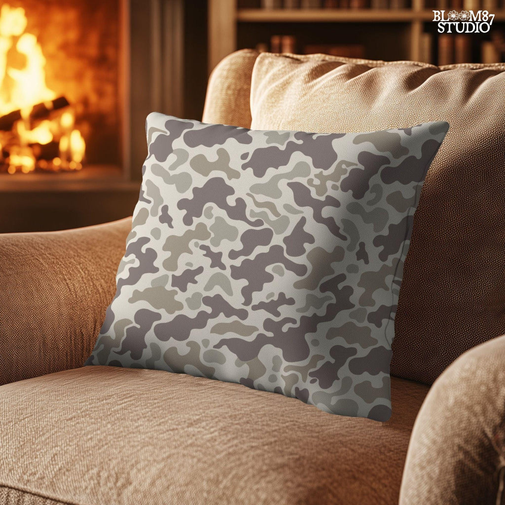 Seamless desert camouflage pattern in tan, beige, and brown tones – military style background for sublimation or digital use.