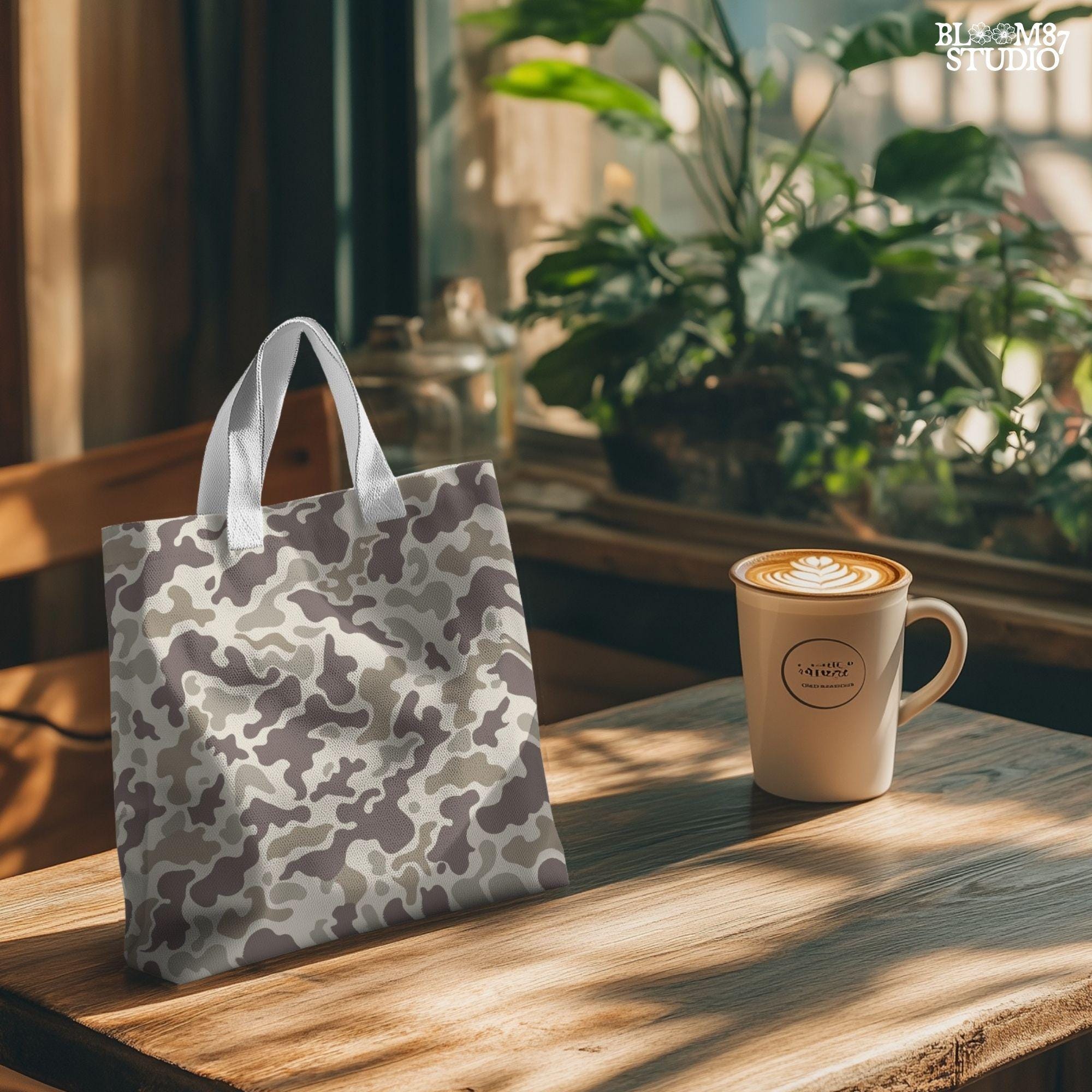 Seamless desert camouflage pattern in tan, beige, and brown tones – military style background for sublimation or digital use.