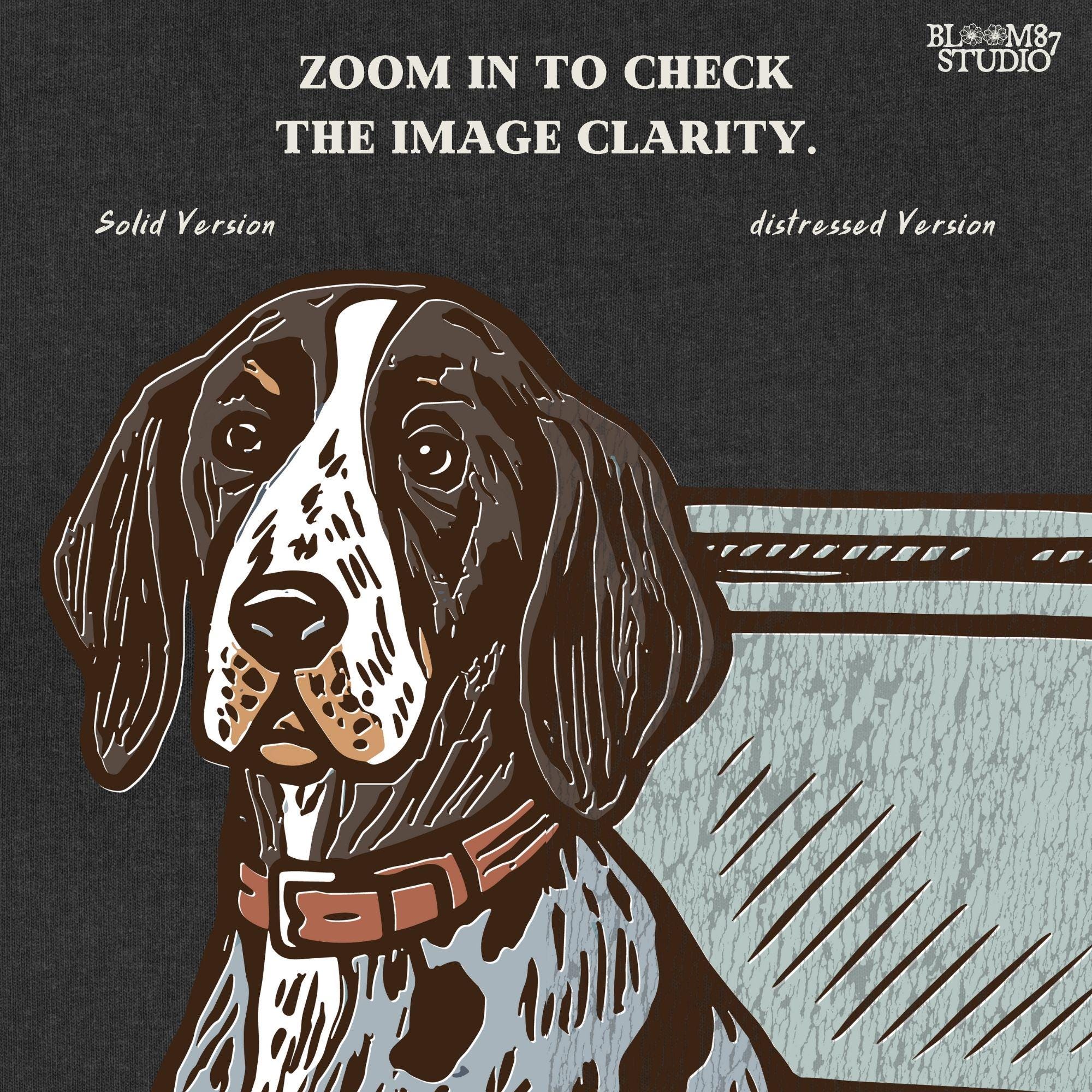 Blue Tick Coonhound dog sitting in a patriotic camo USA cooler, digital PNG artwork for sublimation and hunting-themed designs