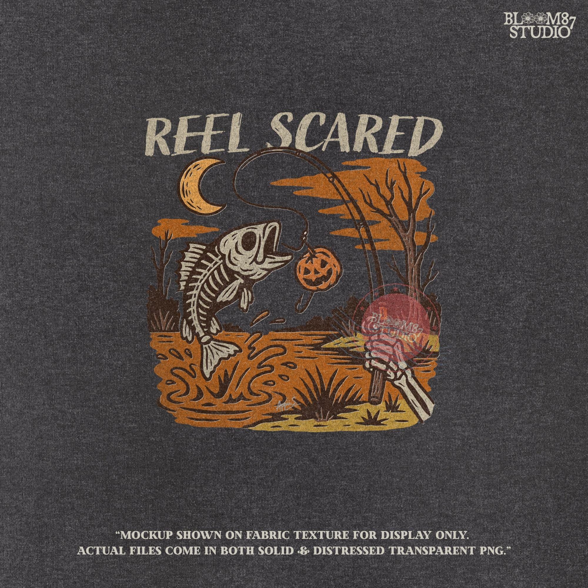 Funny sublimation PNG of a turkey surrounded by jack-o’-lanterns, bats, and a spooky full moon, perfect for Halloween and Thanksgiving crafts