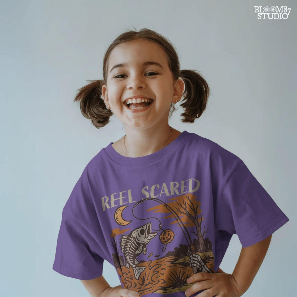 Funny sublimation PNG of a turkey surrounded by jack-o’-lanterns, bats, and a spooky full moon, perfect for Halloween and Thanksgiving crafts