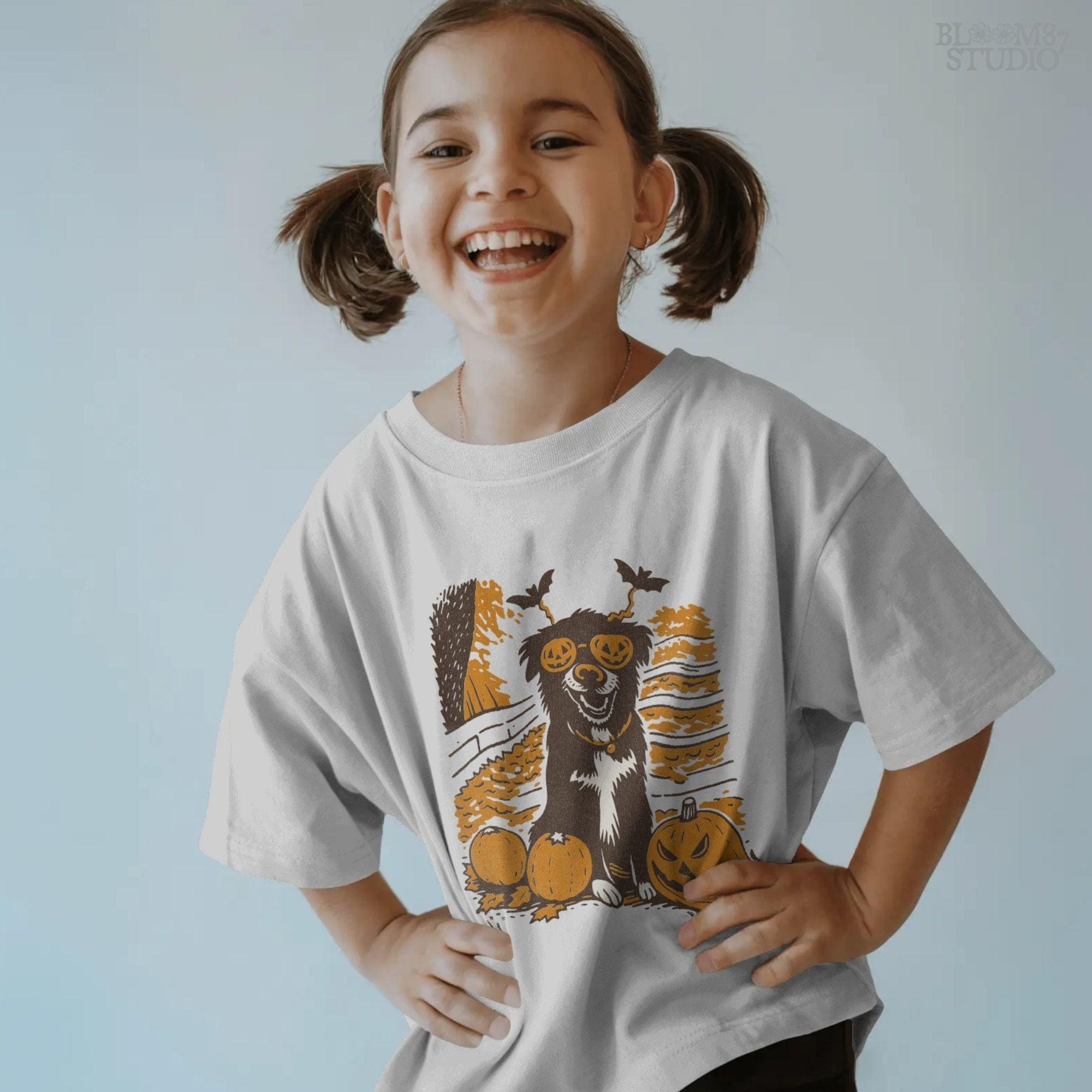 Solid version: "Halloween dog sublimation PNG puppy with pumpkin glasses bats headband and pumpkins solid style"

Distressed version: "Halloween puppy with jack o lantern glasses and pumpkins sublimation PNG design vintage distressed style"