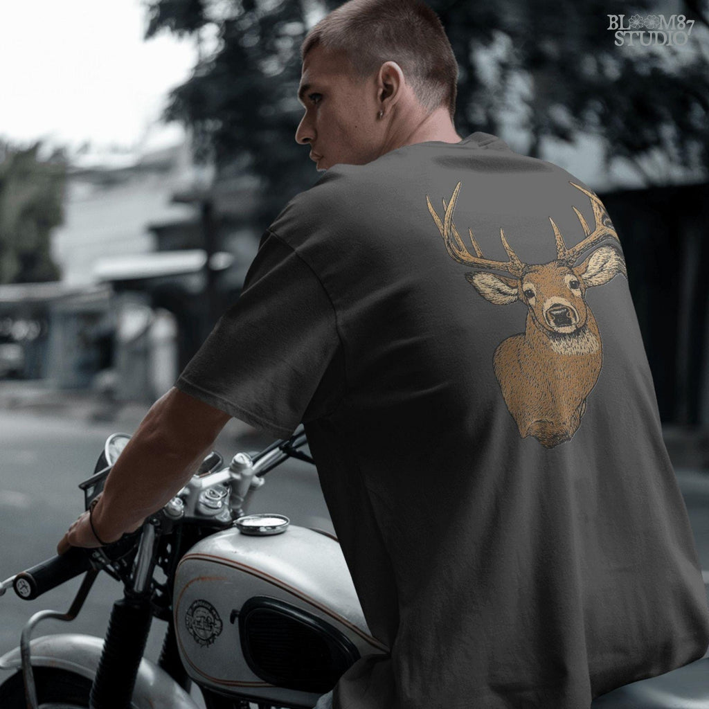 Solid version: "Deer head sublimation PNG with detailed buck and large antlers rustic hunting clipart solid style"

Distressed version: "Distressed deer head sublimation PNG rustic buck antlers hunting lodge wall art vintage style"