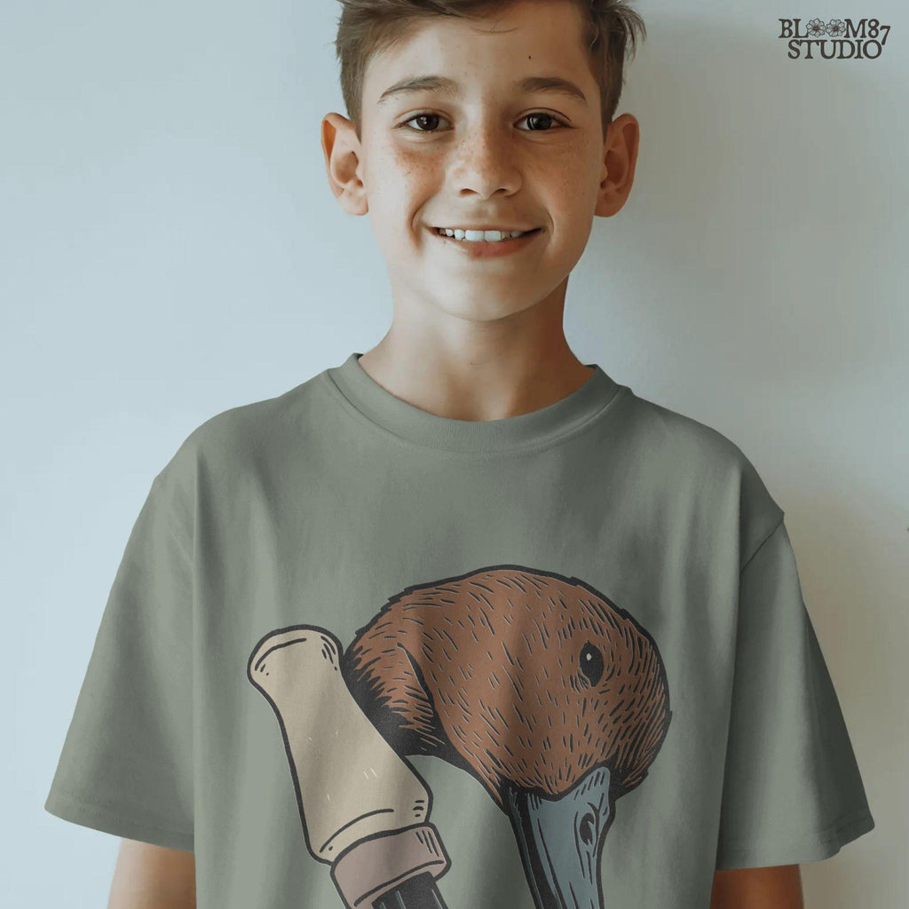 Solid version: "Duck hunting sublimation PNG with rustic mallard head and duck call clipart for outdoorsman shirt design solid style"

Distressed version: "Distressed duck hunting sublimation PNG mallard head with duck call rustic waterfowl clipart for lodge and cabin crafts"