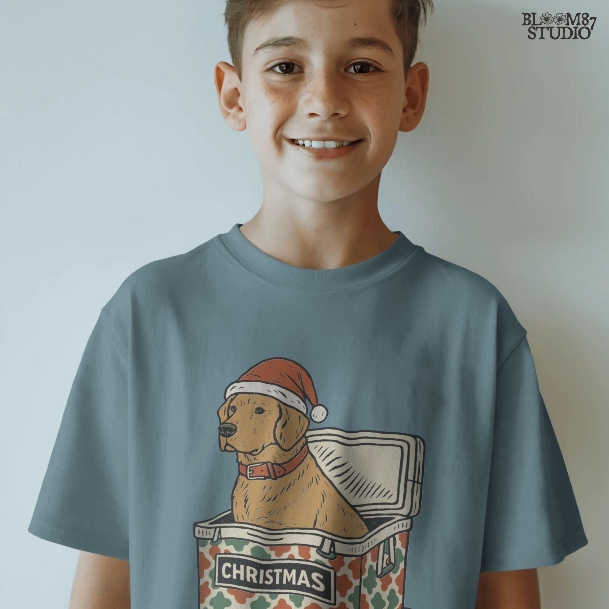 Solid version:
“Yellow lab dog wearing Santa hat sitting inside Christmas cooler box – holiday sublimation PNG for festive crafts and pet lover gifts”

Distressed version:
“Vintage distressed PNG of yellow lab with Santa hat in Christmas cooler – festive sublimation design for winter crafts and holiday décor”