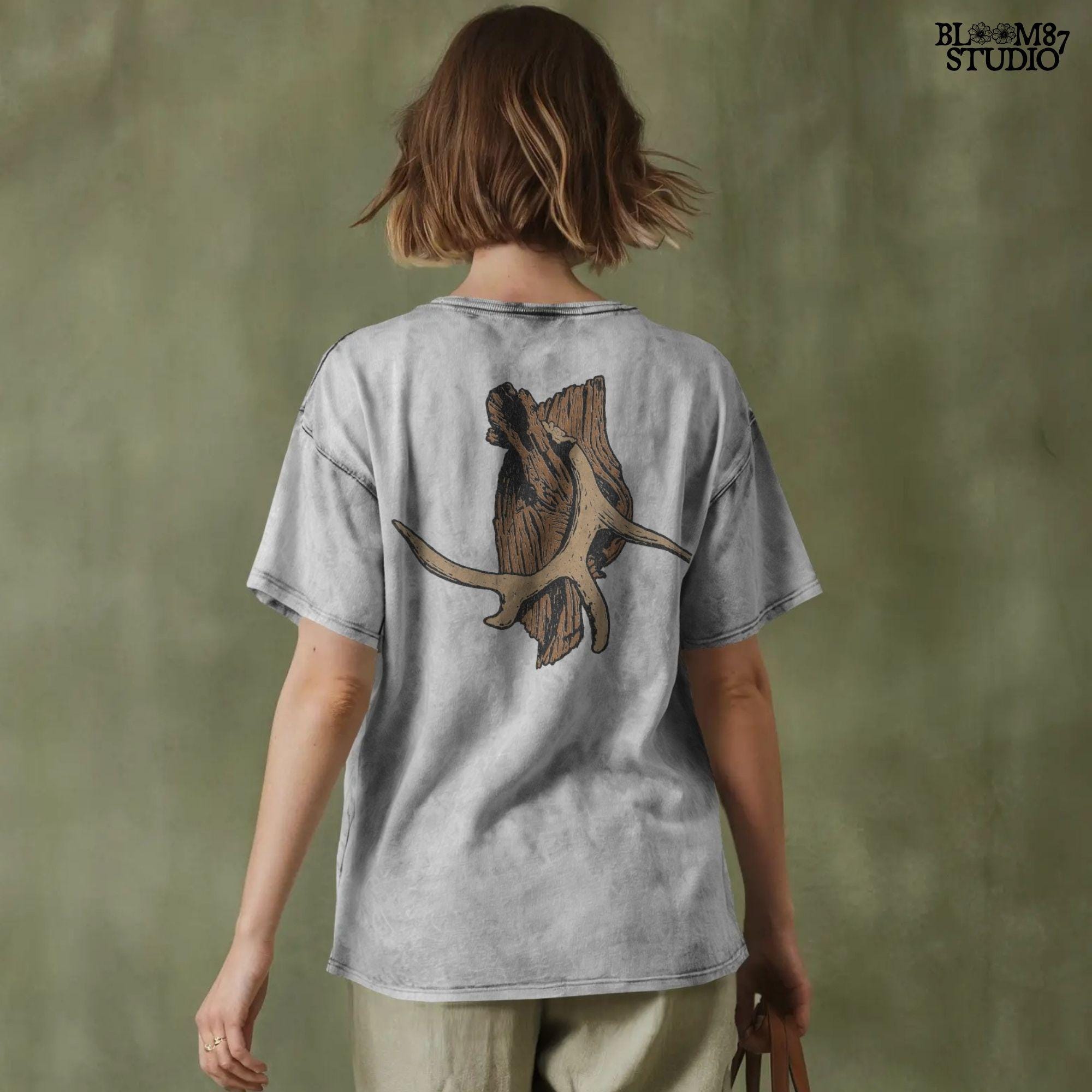 Solid version: "Deer antler sublimation PNG mounted on rustic wood hunting wall art solid style"

Distressed version: "Distressed deer antler sublimation PNG rustic hunting clipart on wood mount vintage style"
