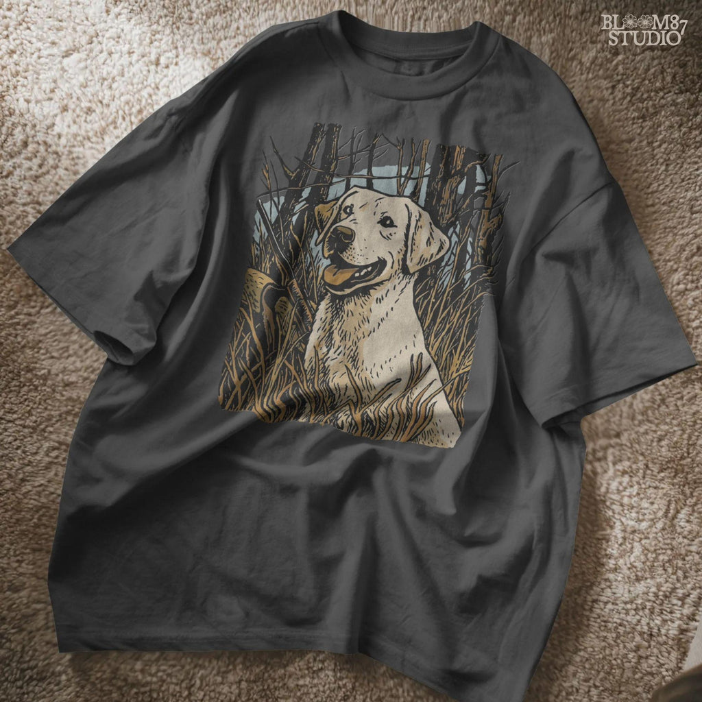 Solid Version: Hunting dog PNG Labrador retriever in grass with gun, solid style for hunting shirt design, hunting season decor, and outdoors apparel

Distressed Version: Hunting dog PNG Labrador retriever in grass with gun, distressed vintage style for hunting shirt design, hunting season decor, and outdoors apparel