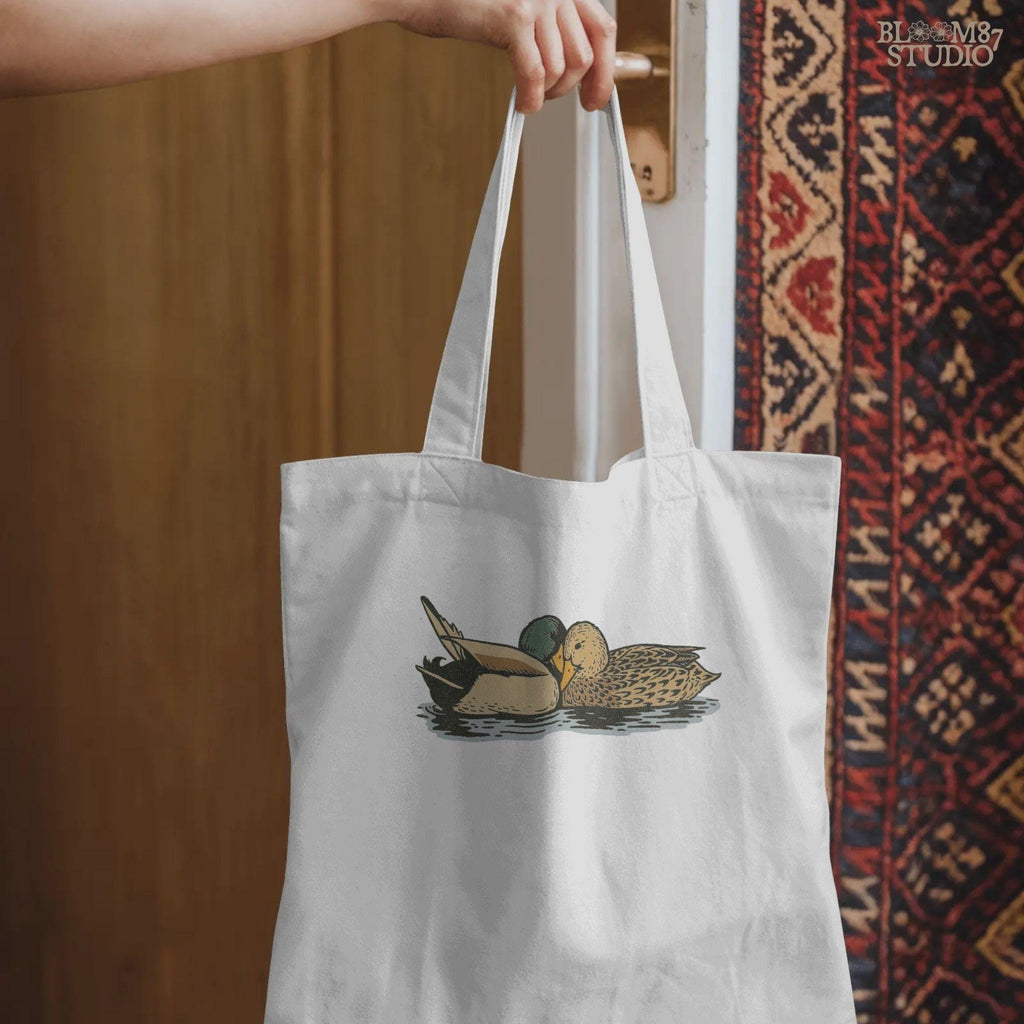 Duck hunting clipart featuring mallard couple, perfect for waterfowl hunting sublimation, rustic farmhouse wall art, outdoors apparel, mugs, tumblers, and hunting lodge projects.